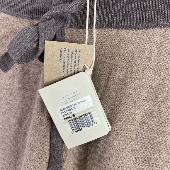 Faherty Women’s Surf Organic Cotton & Cashmere Sweater Joggers Pants Sz S - Picture 5 of 15